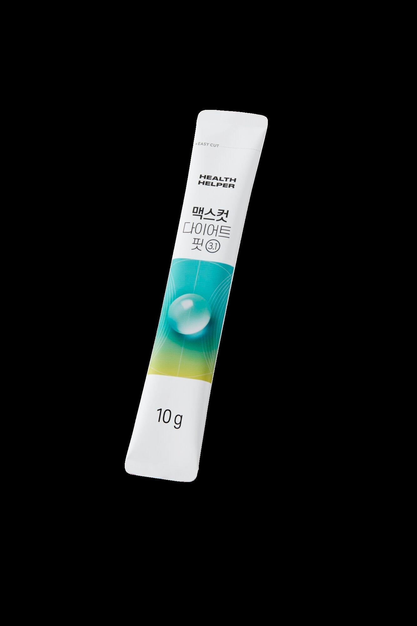 MAXCUT Diet Fit 3.1 (Emerald Water) stick pack, angled view