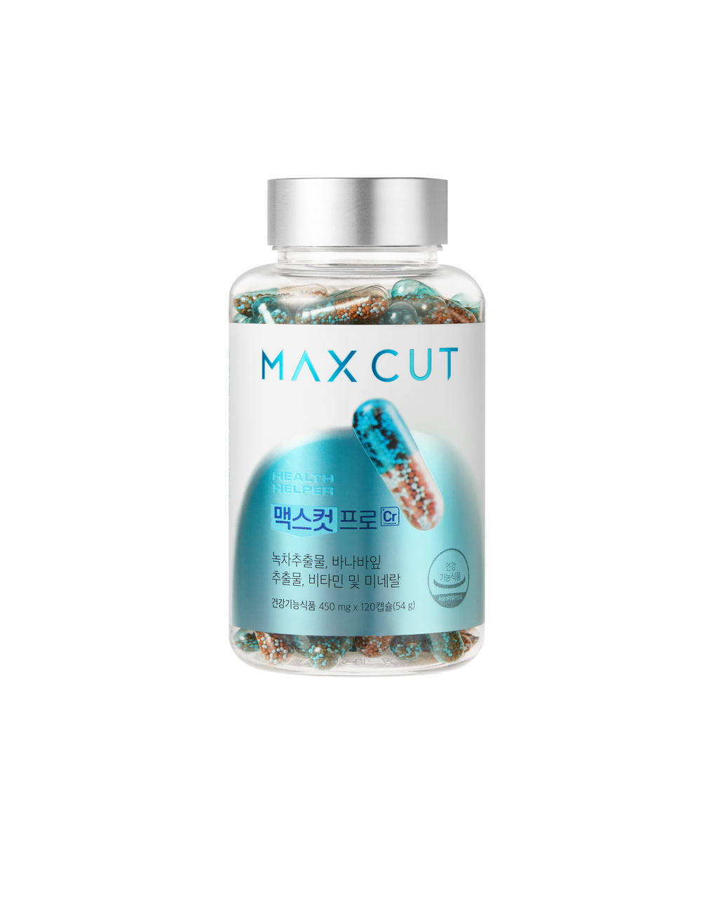 MAXCUT Pro Chrome capsule bottle, front view